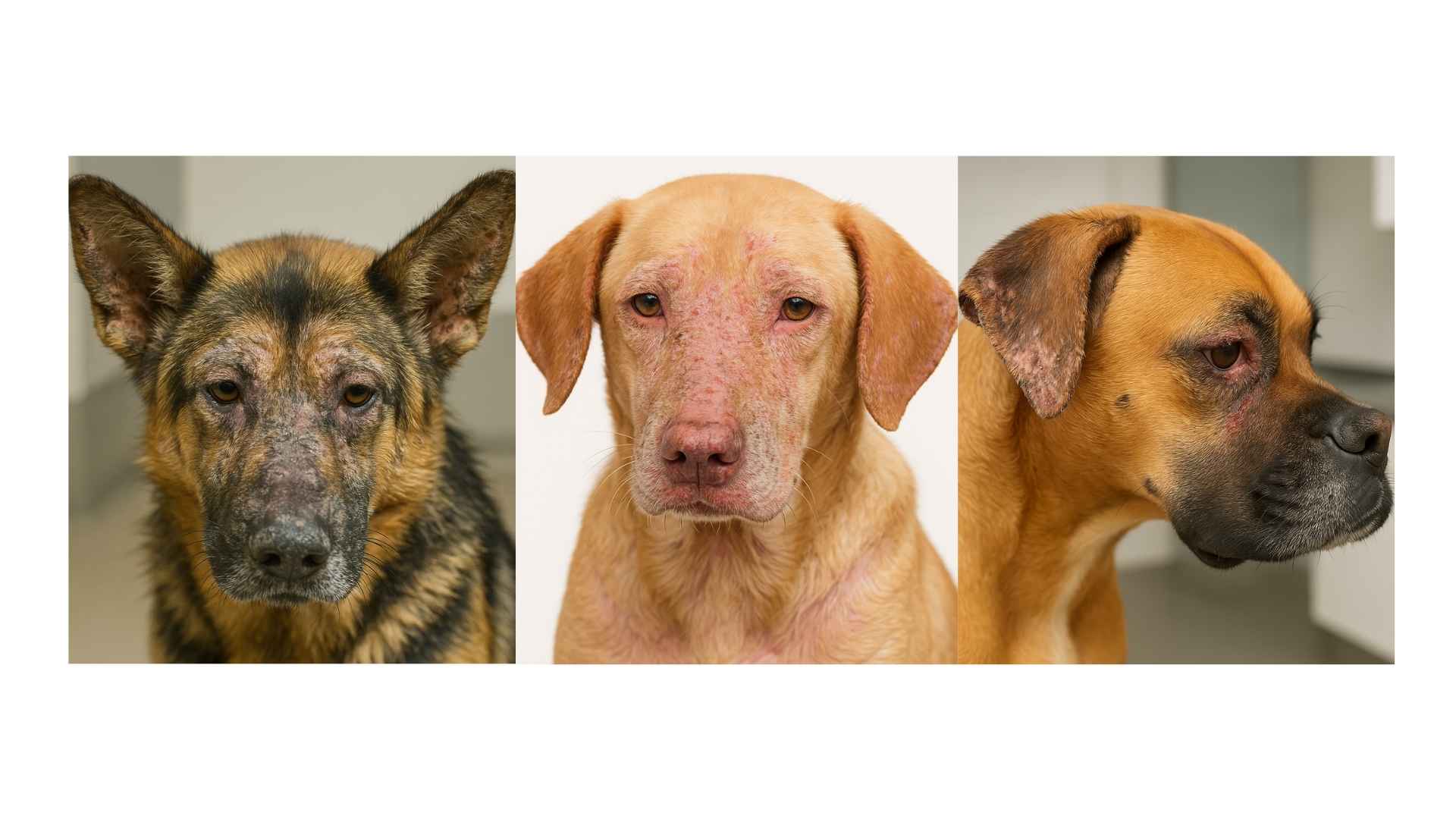 perritos con leishmania
